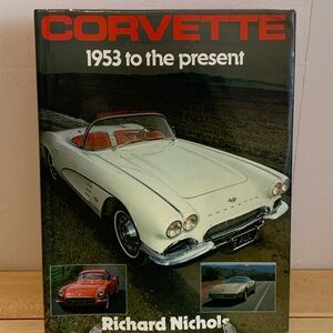 Vintage 1985-Corvette 1953 to the Present Hardcover Book-Collectible